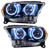 Oracle 11-13 Dodge Durango SMD HL Halogen - Black - White - 7102-001