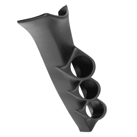 Autometer 82-92 Pontiac Firebird T Top / 82-92 Chevy Camaro T Top Black 52mm Triple Pillar Gauge - 12203