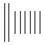 Mishimoto Set of Six 6in & Two 14in Stainless Steel Locking Ties - MMTW-TIES