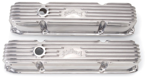 Edelbrock Valve Cover Classic Series Chrysler 383/440 CI V8 Polshed - 4192