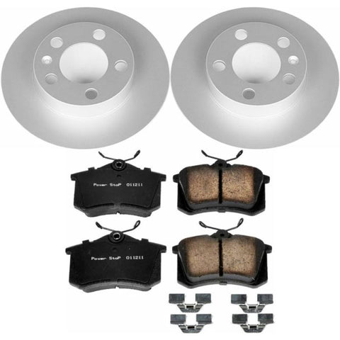 Power Stop 99-06 Audi TT Rear Z23 Evolution Sport Coated Brake Kit - CRK848