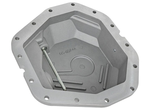 aFe Power Rear Diff Cover Raw Finish 2017 Ford F-350/F-450 V8 6.7L (td) Dana M300-14 (Dually) - 46-70380