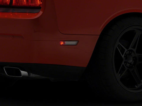 Raxiom 08-14 Dodge Challenger Axial Series Side Marker Lamps- Clear - CH17669