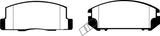 EBC 99-02 Toyota MR2 1.8 Yellowstuff Rear Brake Pads - DP41107R
