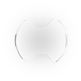 KC HiLiTES SlimLite 8in. LED Light Shield (Shield Only) - Clear - 5207