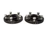 ISC Suspension Mazda/Mitsubishi 5x114.3 Hub Centric (67 Hub Bore) Wheel Spacers 15mm Black (Pair) - WSMM15B