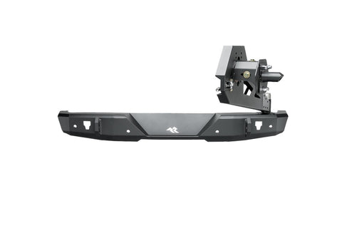 Rugged Ridge 18-22 Jeep Wrangler (JL) Rubicon/Spt 2dr HD Rear Bumper w/Swing Out Tire Carrier - Blk - 11540.39