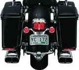 Kuryakyn Zombie Taillight Cover Chrome - 9009