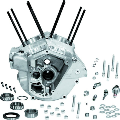 S&S Cycle 92-99 BT w/ Stock Bore Super Stock Alternator Style Crankcase - Natural - 31-0005