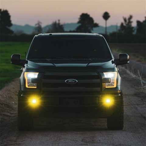 Rigid Industries D-Series SAE Fog Yellow/White Pair - 50482
