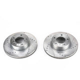 Power Stop 08-13 BMW 128i Front Evolution Drilled & Slotted Rotors - Pair - EBR842XPR