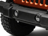 Raxiom 07-23 Jeep Wrangler JK & JL Axial Series Halo LED Fog Lights- Amber - J130812