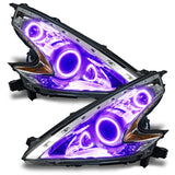 Oracle Nissan 370 Z 09-20 Dual Halo Kit - ColorSHIFT w/ BC1 Controller - 2380-335