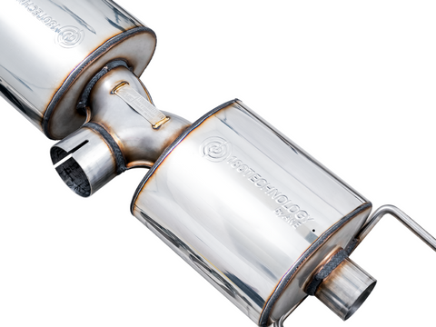 AWE Tuning Subaru BRZ/ Toyota GR86/ Toyota 86 Touring Edition Cat-Back Exhaust- Diamond Black Tips - 3015-33486