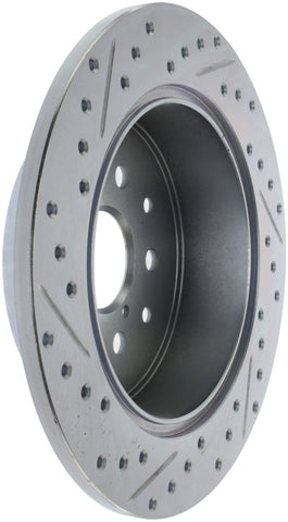 StopTech 01-05 Lexus IS300 / 02-10 Lexus SC430 Sport Slotted & Drilled Rear Left Brake Rotor - 227.44090L