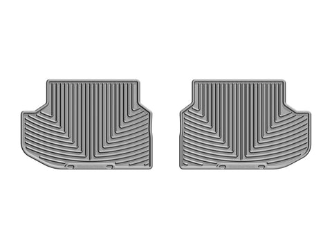 WeatherTech 14-16 BMW 5-Series Rear Rubber Mats - Grey - W331GR