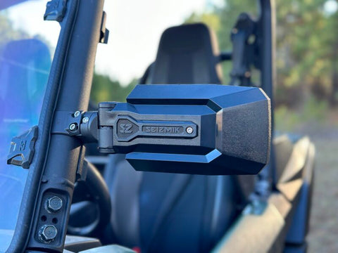 Seizmik 07+ Can Am/ Kaw/ Polaris/ Yamaha Trailrider Sideview Mirror - 2 in. - 56-90094kit