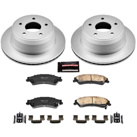 Power Stop 97-05 Chevrolet Blazer Rear Z17 Evolution Geomet Coated Brake Kit - CRK2003