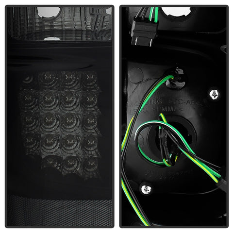 xTune Mc Yukon/Yukon Denali 07-14 LED Tail Lights Black Smoked ALT-JH-CSUB07-LED-G2-BSM - 9033926