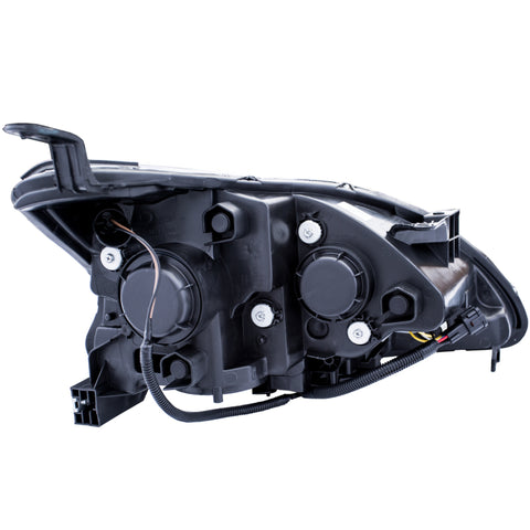 ANZO 2013-2015 Nissan Sentra Projector Headlights w/ U-Bar Black - 121487