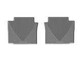 WeatherTech 2017+ Mercedes-Benz E-Class Rear Rubber Mats - Grey - W432GR