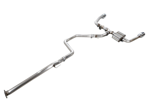 AWE Tuning 22-26 Hyundai Elantra N SwitchPath Cat-Back Exhaust - Chrome Silver Tips - 3025-32237