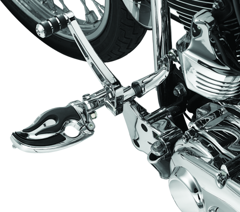 Kuryakyn Flamin Switchblade With Male Mount Adapter Chrome - 4411