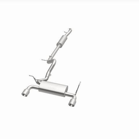 MagnaFlow Cat-Back 12-16 Jeep Wrangler GT 3.6L V6 Black Tips - 19327