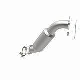 MagnaFlow Direct Fit Catalytic Converter 08-09 Subaru STi front OEM - 49160