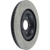 StopTech 12 Audi A6 Quattro/11-12 A7 Quattro/13 Q5/7-11/13 S4/12 S5 Rear Left Drilled Cryo Rotor - 128.33137CL