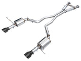 AWE Tuning 18-23 Dodge Durango SRT & Hellcat Touring Edition Exhaust - Diamond Black Tips - 3015-33952