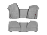 WeatherTech 14+ Maserati Quatroporte Front FloorLiner - Grey - 466101
