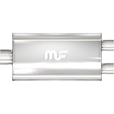 MagnaFlow Muffler Mag SS 22X5X11 2.5/3.50 D/C - 12587