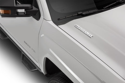 N-Fab Nerf Step 07-10 Chevy-GMC 2500/3500 Crew Cab 8ft Bed - Tex. Black - Bed Access - 3in - C07115CC-6-TX