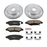 Power Stop 08-14 Cadillac CTS Rear Z23 Evolution Sport Brake Kit - K4723