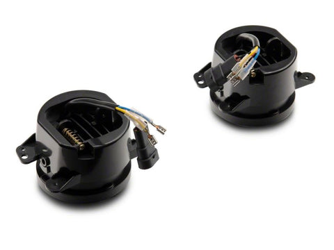 Raxiom 07-18 Jeep Wrangler JK Axial Series 4-In LED Devil Eyes Fog Lights w/ Halo - J142667