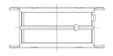 ACL 68-74 Nissan L16E/L18E 1595cc/1770cc 4cyl 0.25 Oversized High Performance Main Bearing Set - 5M1172H-.25