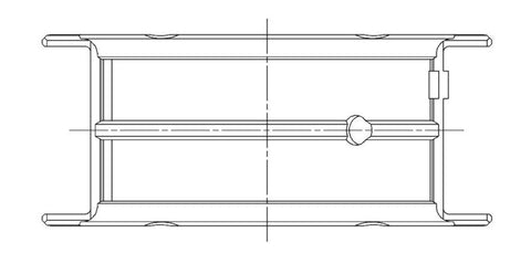 ACL 68-74 Nissan L16E/L18E 1595cc/1770cc STD Size High Perf Main Bearing Set w/.001 Oil Clearance - 5M1172HX-STD