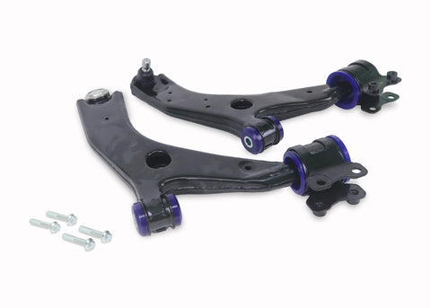 SuperPro 2004 Mazda 3 i Front Lower Control Arm Set w/ Bushings - TRC1050