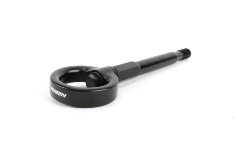 PERRIN 15-21 Subaru WRX/STI / 24-26 Crosstrek / 25-26 Forester Tow Hook Kit (Rear) -  Black - PSP-BDY-252BK