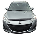 AVS 12-14 Mazda 5 Carflector Low Profile Hood Shield - Smoke - 20538