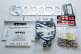 Kooks 12+ Jeep Grand Cherokee 6.4L 1-7/8in x 3in SS Longtube Headers w/Green Catted Connection Pipes - 3410H431
