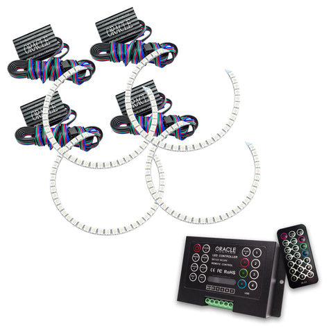 Oracle Chrysler 300 Base Touring 05-10 Halo Kit - ColorSHIFT w/ 2.0 Controller - 2227-333