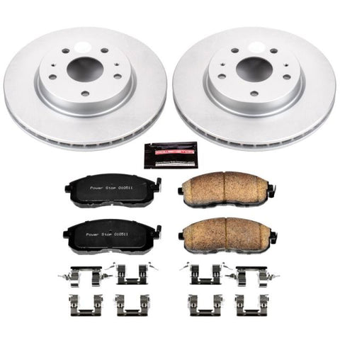 Power Stop 07-13 Suzuki SX4 Front Z17 Evolution Geomet Coated Brake Kit - CRK5887