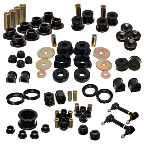 Energy Suspension 97-01 Honda CR-V Master Bushing Set - Black - 16.18116G