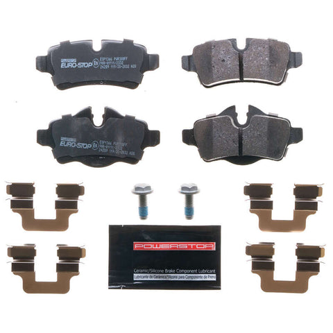 Power Stop 07-15 Mini Cooper Euro-Stop ECE-R90 Rear Brake Pads - ESP1366