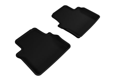 3D MAXpider 2014-2019 Cadillac CTS Kagu 2nd Row Floormats - Black - L1CD01021509