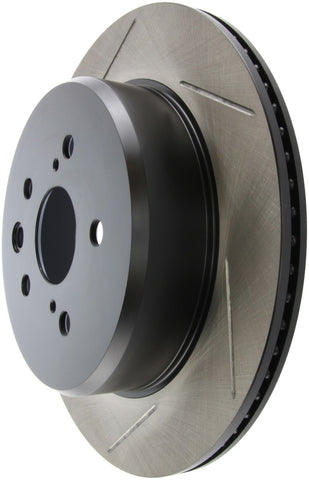 StopTech 13-14 Lexus GS300/350/400/430 Slotted Sport Rear Right Brake Rotor - 126.44189SR