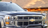 Lund 98-03 Ford Ranger (Excl. Xlt And Edge Models) Interceptor Hood Shield - Smoke - 18047