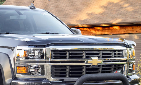 Lund 98-03 Ford Ranger (Excl. Xlt And Edge Models) Interceptor Hood Shield - Smoke - 18047